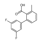 2-(3,5-difluorophenyl)-6-methylbenzoic acid Structure