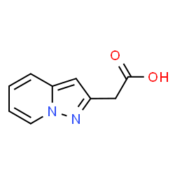 Pyrazolo[1,5-a]pyridine-2-acetic Acid Structure