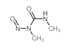 Urea,N,N'-dimethyl-N'-nitroso- structure