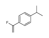 Benzene, 1-(1-fluoroethenyl)-4-(1-methylethyl)- (9CI)结构式