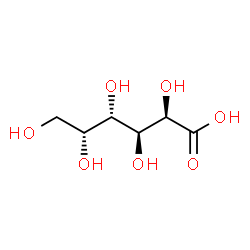 (2R,3S,4S,5R)-2,3,4,5,6-pentahydroxyhexanoic acid结构式