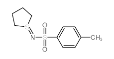 4-methyl-N-(thiolan-1-ylidene)benzenesulfonamide结构式