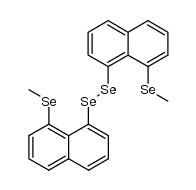 1,2-bis(8-(methylselanyl)naphthalen-1-yl)diselane Structure