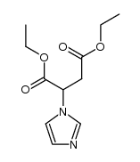 diethyl 2-(1H-imidazol-1-yl)succinate Structure