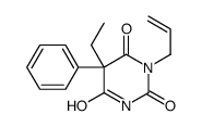 1-Allyl-5-ethyl-5-phenylpyrimidine-2,4,6(1H,3H,5H)-trione结构式