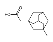 3-methyltricyclo[3.3.1.13,7]decan-1-ylacetic acid结构式