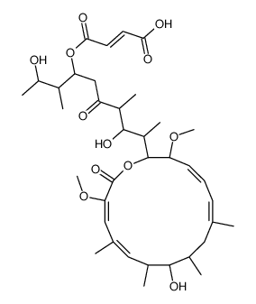 19,23-Deepoxy-23-deethyl-2-demethyl-23-hydroxy-2-methoxy-23-methyl-19-oxohygrolidin结构式