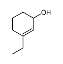 3-ethylcyclohex-2-en-1-ol Structure