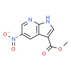 methyl 5-nitro-1H-pyrrolo[2,3-b]pyridine-3-carboxylate picture
