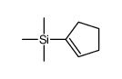 cyclopenten-1-yl(trimethyl)silane Structure