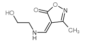 5(4H)-Isoxazolone,4-[[(2-hydroxyethyl)amino]methylene]-3-methyl-,(Z)-(9CI) structure