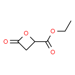 2-Oxetanecarboxylicacid,4-oxo-,ethylester(9CI) structure