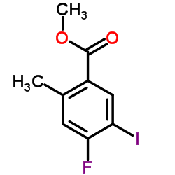 Methyl 4-fluoro-5-iodo-2-methylbenzoate Structure