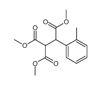 1,1,2-Trimethoxycarbonyl-2-(o-tolyl)-ethan结构式