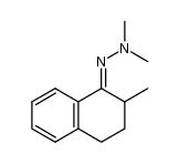 2-methyl-(3,4)-dihydronaphthalen-1-one N,N-dimethylhydrazone结构式