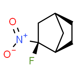 Bicyclo[2.2.1]heptane, 2-fluoro-2-nitro-, endo- (9CI) structure