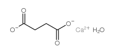 CALCIUMSUCCINATE,MONOHYDRATE结构式