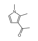 Ethanone, 1-(1,2-dimethyl-1H-pyrrol-3-yl)- (9CI) Structure