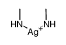bis(methylamino)silver(III)结构式
