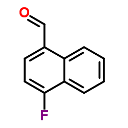 4-fluoro-1-naphthaldehyde structure