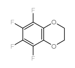 5,6,7,8-四氟苯并-1,4-二氧烷结构式