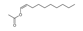 (Z)-1-acetoxy-1-decene Structure