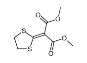 Dimethyl 1,3-dithiolan-2-ylidenemalonate结构式