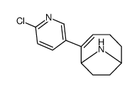5-(6-chloropyridin-3-yl)-9-azabicyclo[4.2.1]non-4-ene结构式