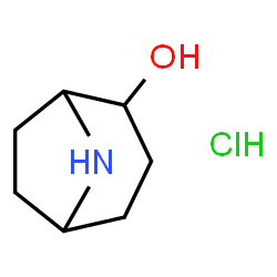 8-azabicyclo[3.2.1]octan-2-ol hydrochloride Structure