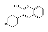 3-(哌啶-4-基)喹啉-2(1H)-酮结构式