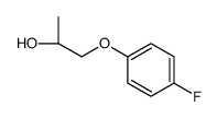 (2S)-1-(4-fluorophenoxy)propan-2-ol结构式