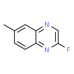 Quinoxaline, 2-fluoro-6-methyl- (9CI)结构式