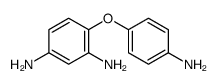 4-(4-aminophenoxy)benzene-1,3-diamine结构式
