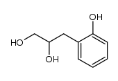 3-(2-hydroxyphenyl)propane-1,2-diol Structure