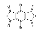 4,8-dibromo-1H,3H-Benzo[1,2-c:4,5-c']difuran-1,3,5,7-tetrone Structure
