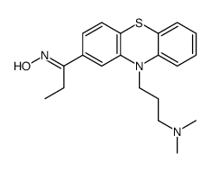 1-[10-[3-(Dimethylamino)propyl]-10H-phenothiazin-2-yl]-1-propanone oxime Structure