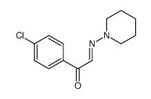 4'-Chloro-α-(piperidinoimino)acetophenone结构式