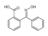 2-(hydroxyimino-phenyl-methyl)-benzoic acid Structure