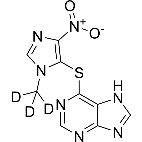 Azathioprine-d3 Structure