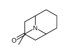 9-AZABICYCLO[3.3.1]NONAN-3-ONE, 9-ETHYL- structure