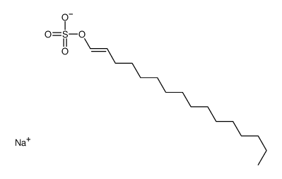 sodium hexadecenyl sulphate结构式