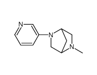 2,5-Diazabicyclo[2.2.1]heptane,2-methyl-5-(3-pyridinyl)-,(1S,4S)-(9CI) structure