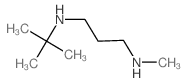 N1-(tert-Butyl)-N3-methyl-1,3-propanediamine结构式