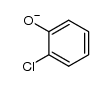 2-chlorophenoxide ion Structure
