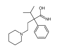 α-Isopropyl-α-phenyl-1-piperidinebutyramide Structure