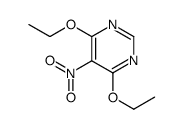 (8CI,9CI)-4,6-二乙氧基-5-硝基嘧啶结构式