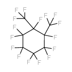 perfluoro-1,2-dimethylcyclohexane Structure