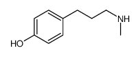 4-[3-(methylamino)propyl]phenol Structure