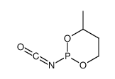 2-isocyanato-4-methyl-1,3,2-dioxaphosphinane结构式