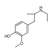 4-[(2S)-2-(ethylamino)propyl]-2-methoxyphenol Structure